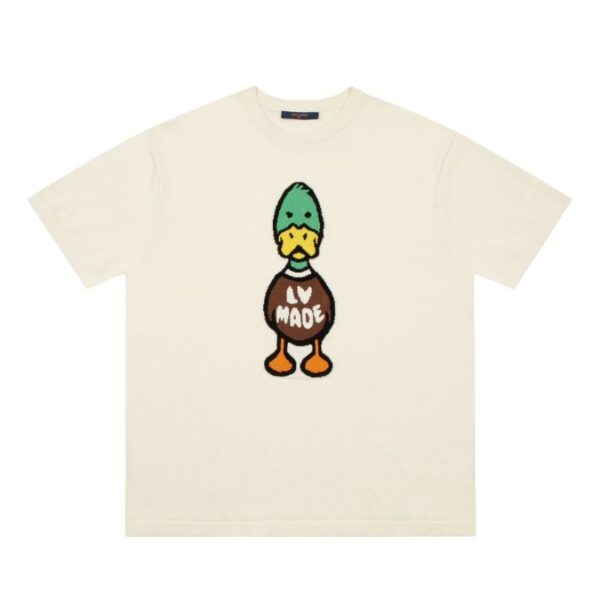 LV T-shirt Duck Beige