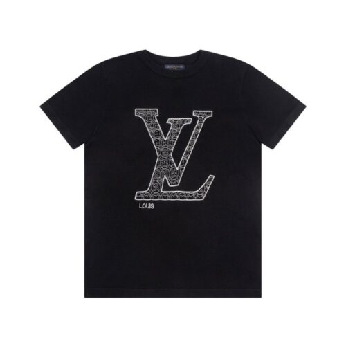 LV T-shirt Black Large