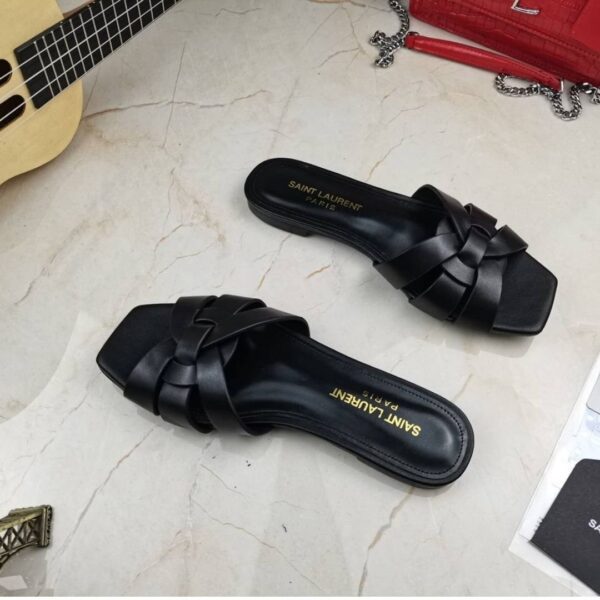 S – Tribute Leder-Mulesandalen