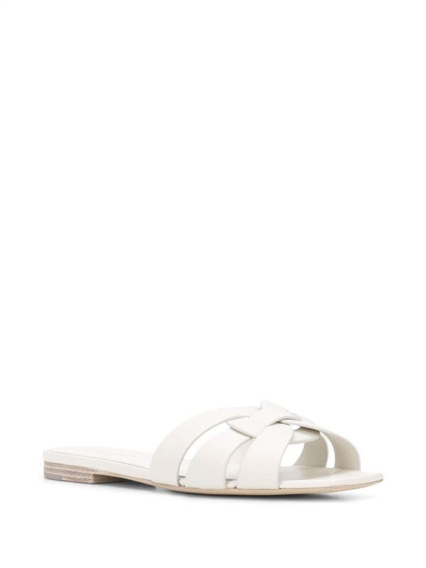 S – Tribute sandals with intertwined straps