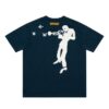 LV T-shirt Blue Jazz Design