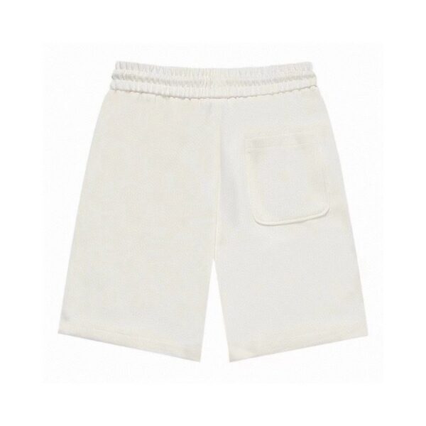 LV Shorts White Blue Pocket