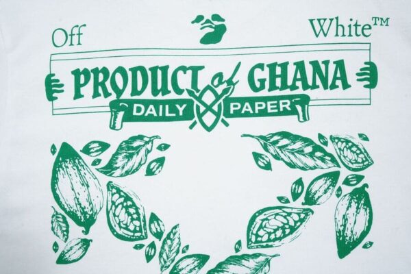 OFF-WHT x Daily Paper x Surf Ghana White T-shirt