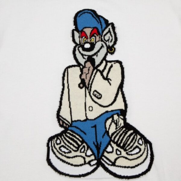 LV T-shirt Cartoon Embroidery