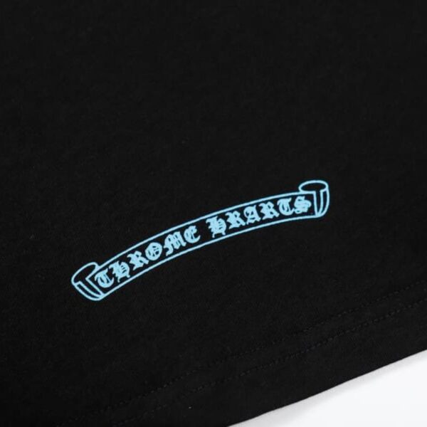 CHRM HRTS T-Shirt Triple Cross Logo Black
