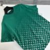 LV T-shirt SE Monogram Gradient Green