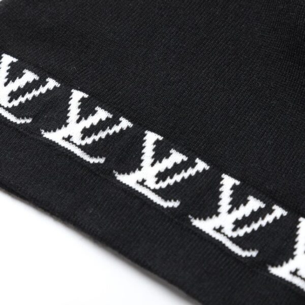 LV T-shirt Black Sleeve Monogram