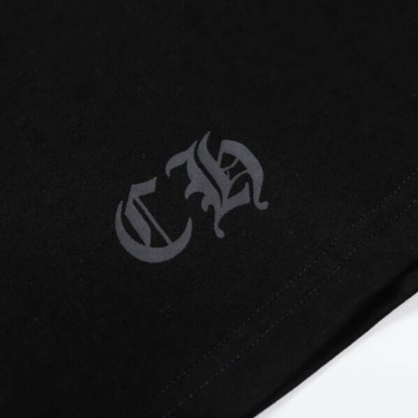 CHRM HRTS T-Shirt Triple Cross Logo Black