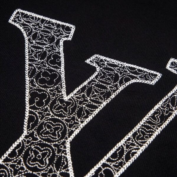 LV T-shirt Black Large
