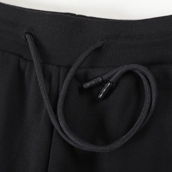 LV Shorts Black Embroidered Tools