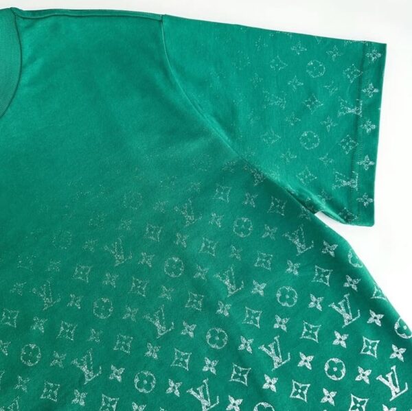 LV T-shirt SE Monogram Gradient Green