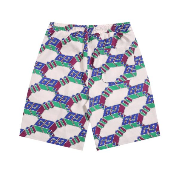 GG Shorts Multicolor GG Pattern Drawstring