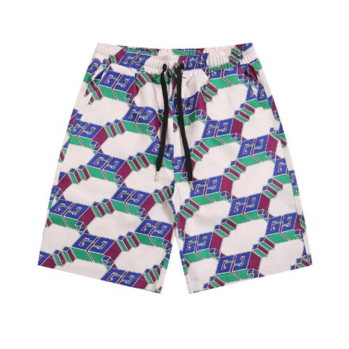 GG Shorts Multicolor GG Pattern Drawstring