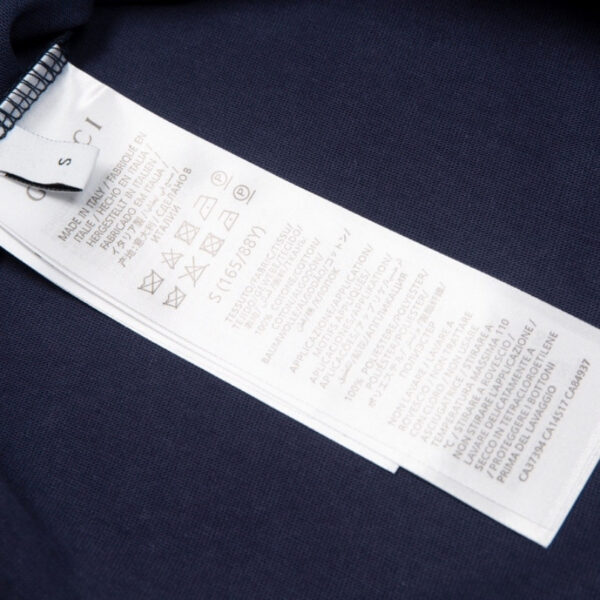 GG T-shirt Logo Print Navy