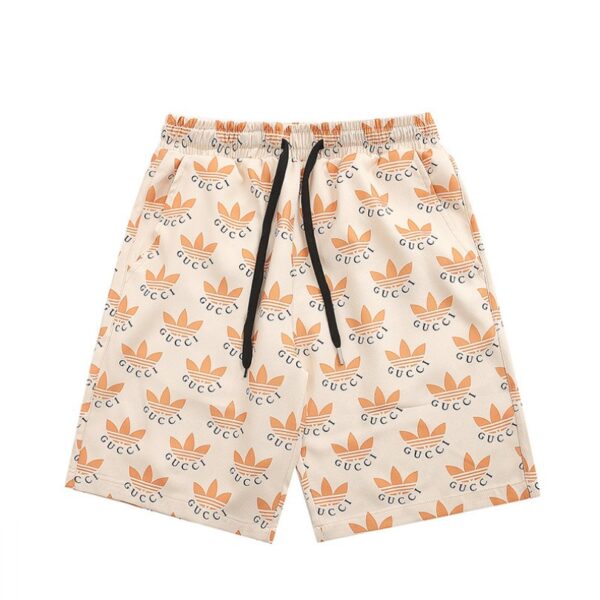 GG x Adidas Shorts Trefoil Beige Casual