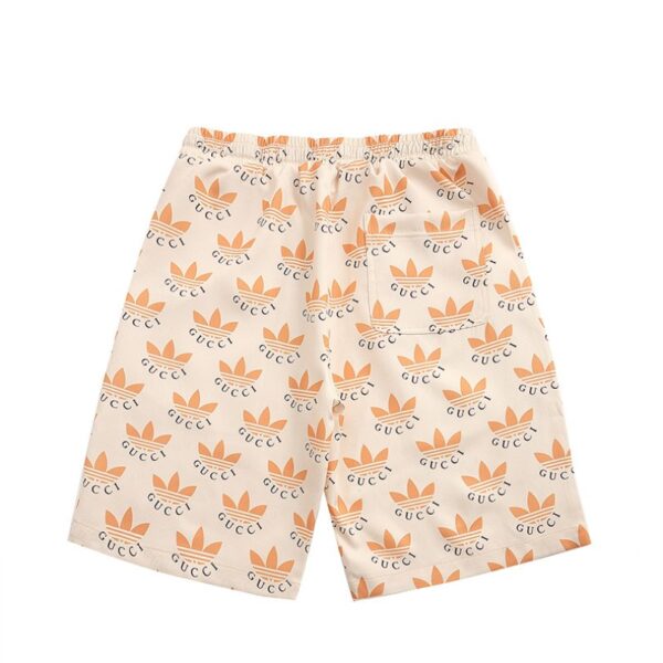 GG x Adidas Shorts Trefoil Beige Casual