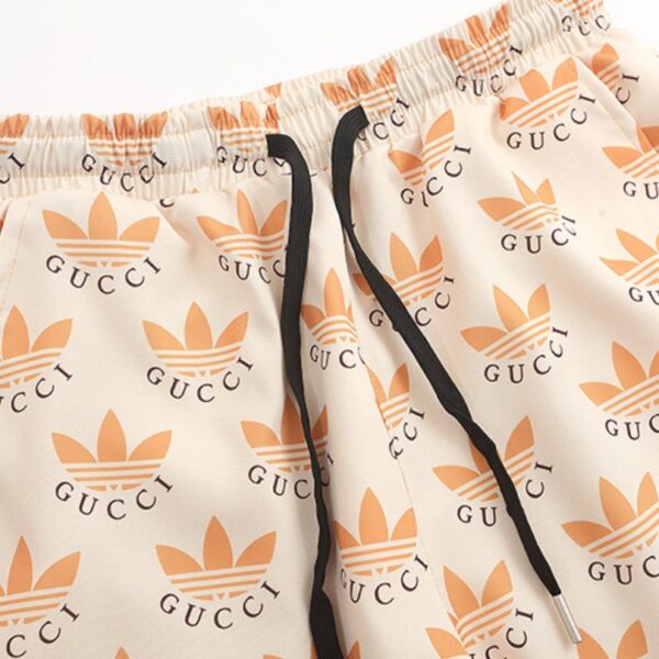 GG x Adidas Shorts Trefoil Beige Casual