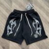 HLSTR Flame Shorts Black