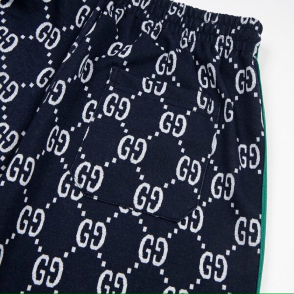 GG Shorts Monogram Stripe Navy