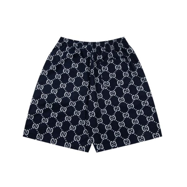 GG Shorts Monogram Stripe Navy