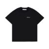 OFF-WHT T-shirt Milan Graphic Back Black Oversized