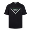 PRD T-shirt Milano Triangle Logo Black