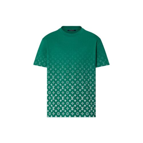 LV T-shirt SE Monogram Gradient Green
