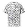 LV T-shirt Monogram White Deep Black