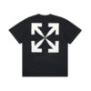 OFF-WHT T-shirt Arrows Logo Black Oversized