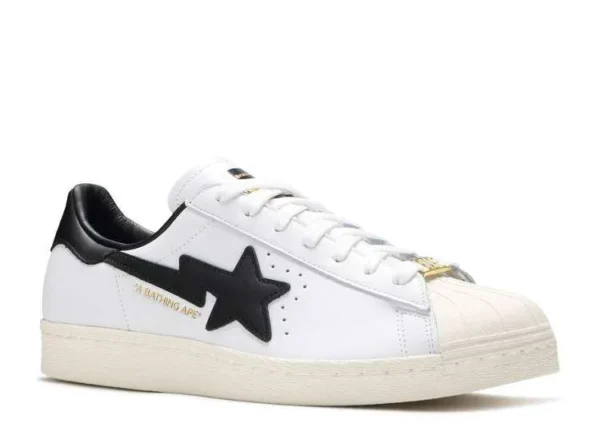 ADIDAS SUPERSTAR BAPE ‘WHITE BLACK’