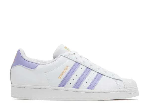 ADIDAS SUPERSTAR ‘WHITE LIGHT PURPLE’