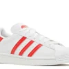 ADIDAS SUPERSTAR ‘WHITE VIVID RED’