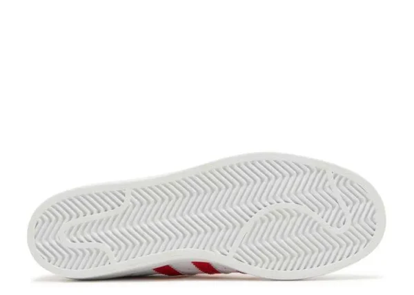 ADIDAS SUPERSTAR ‘WHITE VIVID RED’