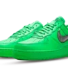 AF1 Low 0ff-White Light Green Spark