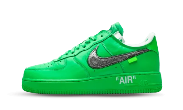AF1 Low 0ff-White Light Green Spark