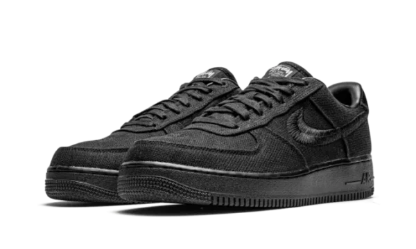 AF1 Stus*sy Black