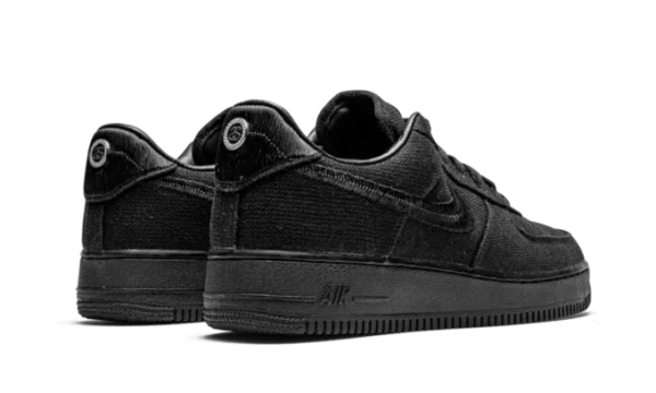 AF1 Stus*sy Black
