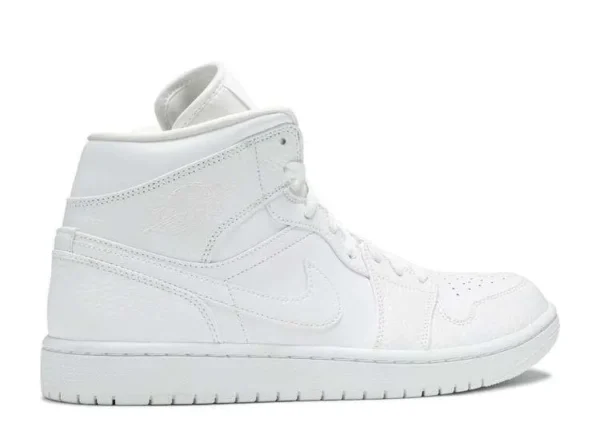 AIR JORDAN 1 MID ‘TRIPLE WHITE’