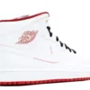 AIR JORDAN 1 MID ‘WHITE BLACK GYM RED’
