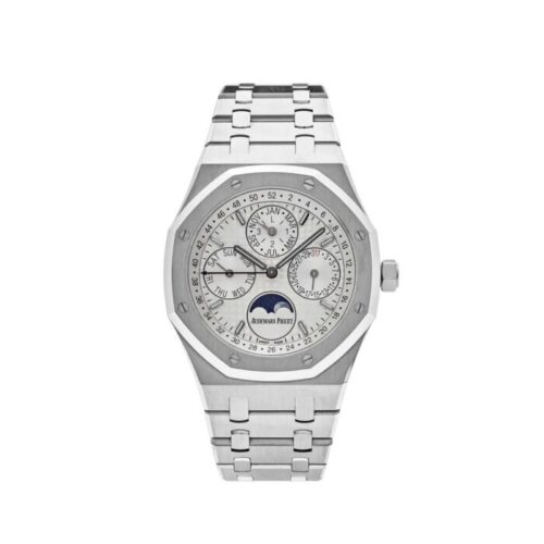 AP Royal Oak Perpetual Calendar 26574ST.OO.1220ST.01 Steel White Dial