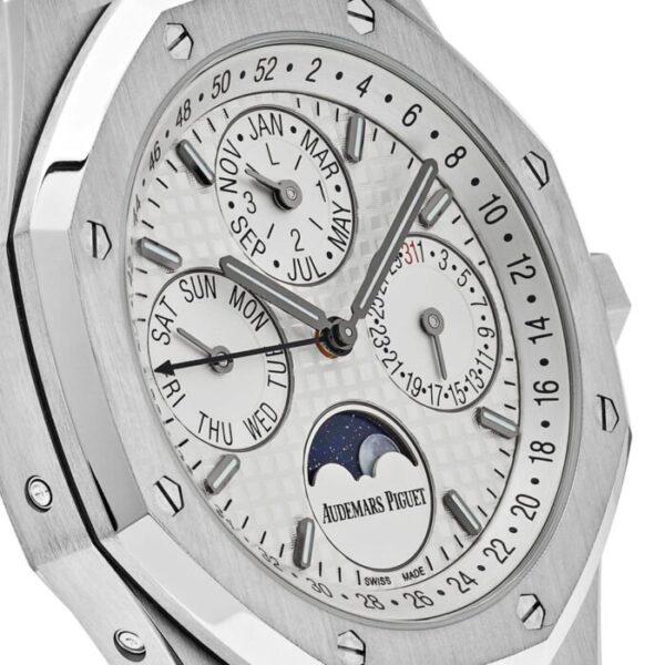 AP Royal Oak Perpetual Calendar 26574ST.OO.1220ST.01 Steel White Dial