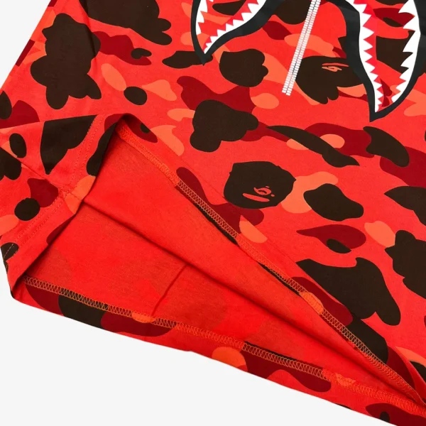 BP T-Shirt Camo Shark Red