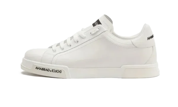 Calfskin nappa Portofino sneakers White