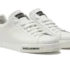 Calfskin nappa Portofino sneakers White