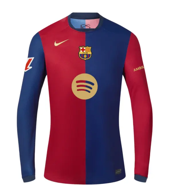 Camiseta FC Barcelona 24/25 1ª equipación manga larga edición partido