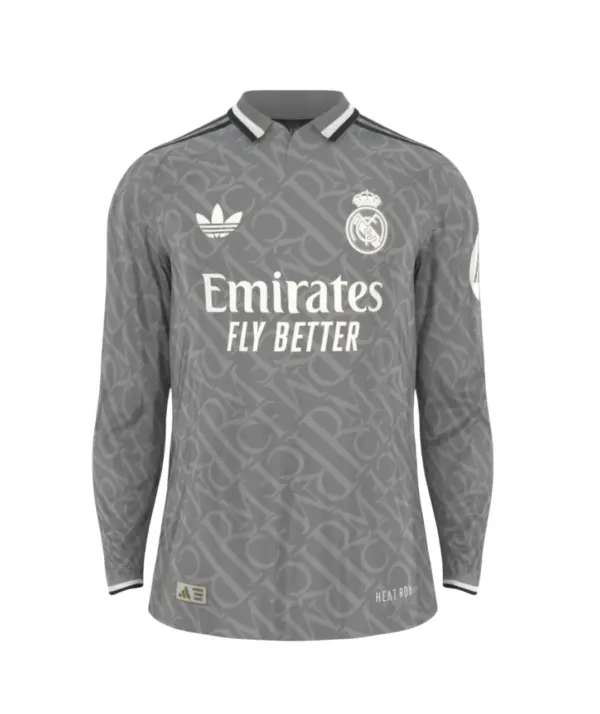 Camiseta Real Madrid 24/25 3ª equipación manga larga