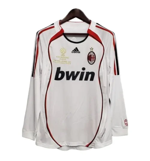 Camiseta retro AC Milan 06/07 2ª equipación manga larga