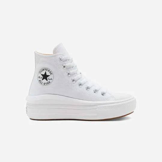 Converse All Star- Platform Seasonal Blancas