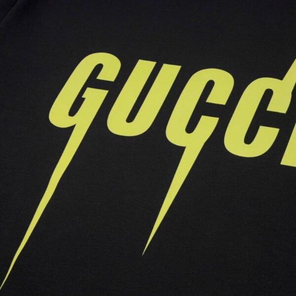 GG T-shirt Neon Logo Black