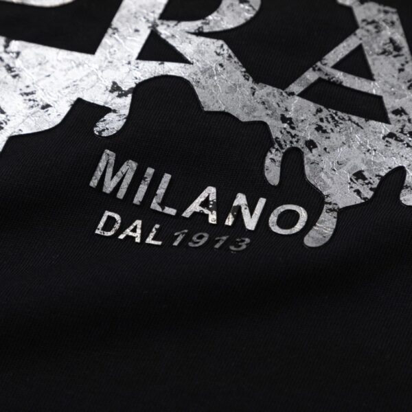 PRD T-shirt Milano Black Drip Logo